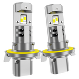 All-in-One H4 9003 H7 H1 H11 9005 9006 LED Conversion Kit, 300% Brighter Than Halogen, 6000K Daylight White, Non-Polarity, Easy Installation for Off-Road Vehicles