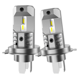 All-in-One H4 9003 H7 H1 H11 9005 9006 LED Conversion Kit, 300% Brighter Than Halogen, 6000K Daylight White, Non-Polarity, Easy Installation for Off-Road Vehicles