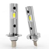 Fanless H7 H1 H3 H4 9005 9006 H11 LED Conversion Kit, 30W 3600LM 6000K Daylight, 360° Adjustable Mount, Super Focused Beam for Projector Headlights, Silent Operation