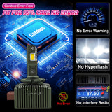 D1S D2S D2R D3S D4S D8S LED Bulb 110W 16000LM High Power 6000K White IP68 Waterproof Headlight Conversion Kit for Luxury Cars（副本）