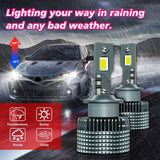 D1S D2S D2R D3S D4S LED Bulb 110W 16000LM High Power 6000K White IP68 Waterproof Headlight Conversion Kit for Luxury Cars