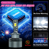 D1S D2S D2R D3S D4S LED Bulb 110W 16000LM High Power 6000K White IP68 Waterproof Headlight Conversion Kit for Luxury Cars