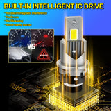 D2S D2R D4S LED Headlight Bulb 6000K White Super Bright 110W 16000LM Direct Fit Xenon HID Replacement
