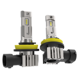 H8 H9 H11 H1 H7 H4 9005 9006 Fanless LED Headlight Bulb Combo 40W 5600 LM 6500K Cool White For Fog Light Headlight