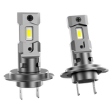 H8 H9 H11 H1 H7 H4 9005 9006 Fanless LED Headlight Bulb Combo 40W 5600 LM 6500K Cool White For Fog Light Headlight