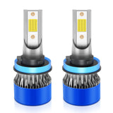 H11/H8/H9/H1/H7/H4/9005/9006 LED Headlight Kit, 48W Per Set, 4800LM, 6000K, 12-36V,Plug and Play, IP68, Enhanced Night Visibility for Off-Road Vehicles