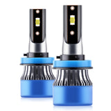H7 H4 9005 H11 H1 LED Headlight Bulb 12V-24V 50W 6000LM, IP68 Waterproof Aviation Aluminum Heat Dissipation Design