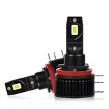 H15 LED Headlight Bulbs 6000LM Super Bright 50W 6000K Xenon White Low Beam Replacement Bulbs