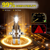 H4 LED Fog Lights Energy Saving Low Temperature Long Life for Sedan Hatchback Wagon