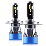 H7 H4 9005 H11 H1 LED Headlight Bulb 12V-24V 50W 6000LM, IP68 Waterproof Aviation Aluminum Heat Dissipation Design