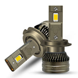 H1 H7 9006 9005 H4 H11 9012 LED Headlight Bulbs 6000K White 16000LM 120W Super Bright Copper Tube Heat Dissipation Plug-and-Play Conversion Kit