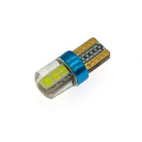 Waterproof T10 Wedge Base LED Bulb, 12V DC 6 2835 LED Silicone Heat Dissipation Plug and Play, Cross Reference 161 184 W5WLL, Car Side Stepwell Indicator Parking Lights