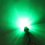 T10 Ceramic LED Bulb 501 Wedge 12V for Car Interior Dome Map License Plate Light （Transparent Cake Shape Lens）