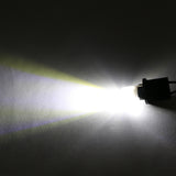 T10 Ceramic LED Bulb W5W 194 168 2825 Super Bright 6000K White 12V Car Interior Light for Dome Map Door Courtesy License Plate Side Marker Trunk Lamp (Transparent Rome Lens)