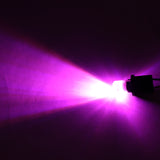 T10 Ceramic LED Bulb W5W 194 168 2825 Super Bright 6000K White 12V Car Interior Light for Dome Map Door Courtesy License Plate Side Marker Trunk Lamp (Transparent Rome Lens)