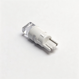 T10 Ceramics Interior Exterior Bright LED Bulb Light 168 175 194 2825 W5W Size Bulb （Transparent Wedge Combo Beam Lens）