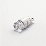 T10 Ceramics Interior Exterior Bright LED Bulb Light 168 175 194 2825 W5W Size Bulb （Transparent Wedge Combo Beam Lens）