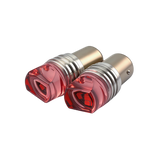 1156 BA15S S25 1157 BAY15D 3030 SMD Projector Transparent Lens LED Bulb for Motorcycle Brake Tail & Turn Signal Light