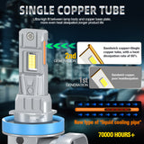 H11 H8 H9 H1 H7 H4 9005 9006 LED Headlight Bulbs, Plug and Play, 1:1 Mini Design 30W 5000LM Fits 99% Vehicles, IP67 Dustproof, Universal for Low Beam and High Beam
