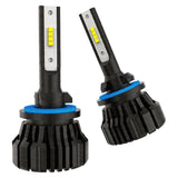 H16 H11 H8 9005 H4 H7 LED Fog Lamp Bulbs 30W 3600LM High Brightness 1:1 Size Plug and Play for Rain Snow Foggy Weather