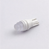 T10 Ceramic LED 501 Wedge Bulb – Superior Heat Dissipation 360° Illumination 12V for Interior Map Trunk Side Marker Lights （ Smoked Cake shaped Lens）