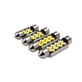 Festoon LED Bulb 31mm 36mm 39mm 41mm 6000K Cool White 12V 5630 SMD Chips Car Dome Map Light Trunk Lamp Replacement