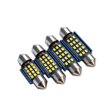 Festoon LED Bulb Non-Polarity 31mm 36mm 39mm 41mm 2016 SMD 6000K White 12V-24V LED Light for Car Interior Dome Map Door Courtesy Trunk License Plate Automotive Replacement Bulb