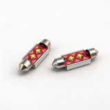 Festoon LED Bulb 6000K White 12V-24V 31mm 36mm 39mm 41mm Cree LED Automotive Light for Car Interior Dome Map Trunk License Plate Door Courtesy Lamp Bulb