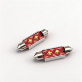 Festoon LED Bulb 6000K White 12V-24V 31mm 36mm 39mm 41mm Cree LED Automotive Light for Car Interior Dome Map Trunk License Plate Door Courtesy Lamp Bulb