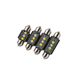 Festoon LED Bulb 12V High Lumens 6000K White 31mm 36mm 39mm 41mm Car 3030 SMD Light for Truck SUV RV Interior Dome Map Trunk License Plate Lamp Replacement