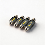 Festoon LED Bulb 12V High Lumens 6000K White 31mm 36mm 39mm 41mm Car 3030 SMD Light for Truck SUV RV Interior Dome Map Trunk License Plate Lamp Replacement