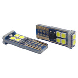 ZXREEK Canbus T10 12 3030 LED-Glühbirne 12 V-24 V Canbus 6000 K Innenkeil-Türleuchten (10 Stück)