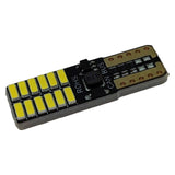 ZXREEK Canbus T10 12 3030 LED-Glühbirne 12 V-24 V Canbus 6000 K Innenkeil-Türleuchten (10 Stück)