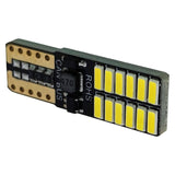 ZXREEK Canbus T10 12 3030 LED-Glühbirne 12 V-24 V Canbus 6000 K Innenkeil-Türleuchten (10 Stück)