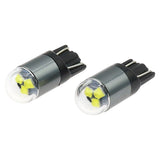 T10 LED Bulb 6000-6500K Xenon White 12V 194 168 W5W 3-LED 2835 Projector Light Super Bright for Car Interior Dome Map Door License Plate Light