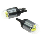 T10 LED Bulb 6000-6500K Xenon White 12V 194 168 W5W 3-LED 2835 Projector Light Super Bright for Car Interior Dome Map Door License Plate Light