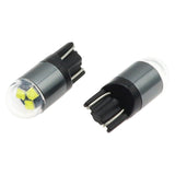 T10 LED Bulb 6000-6500K Xenon White 12V 194 168 W5W 3-LED 2835 Projector Light Super Bright for Car Interior Dome Map Door License Plate Light