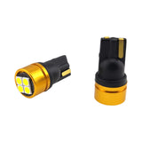 T10 LED Bulb 168 2825 194 W5W Light 4-SMD 3030 Chips White Silicone Heat Dissipation for Car Interior Dome Map Door License Courtesy Dash Light