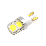 T10 W5W 194 168 5050 SMD 4-LED Bulb 6000K White 12V Silicone Heat Dissipation Universal Fit for All Cars SUV Trucks for Interior Dome Map Door License Plate Light