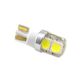 T10 W5W 194 168 5050 SMD 4-LED Bulb 6000K White 12V Silicone Heat Dissipation Universal Fit for All Cars SUV Trucks for Interior Dome Map Door License Plate Light