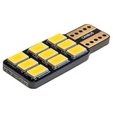 T10 W5W 194 168 Wedge 12V 1 Side Lighting White 5630 6SMD LED Bulbs 6500K CANBUS Error Free for Car Dashboard Dome Map Door License Plate Light