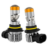 H7 9005 9006 H11 H18 LED Projector Headlight Bulbs  50W 5600LM Super Bright 6000K White IP68 Waterproof Plug and Play Canbus Ready for Sedan SUV Truck