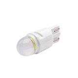 T10 Ceramic LED Bulb 194 168 Replacement, 6000K Cool White 360° Full Angle for Car Dome Map Door License Plate Light 12V （ Smoked Bullet shaped Lens）