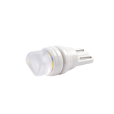 T10 Ceramic LED Bulb 194 168 Replacement, 31MM White 360° Full Angle for Car Dome Map Door License Plate Light 12V （ Smoked Wedge Combo Beam Lens）