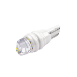 T10 Ceramic LED Bulb 921 912 194 Compatible White for Reverse Tail Light Trunk Cargo Truck Camper（ Transparent Wedge Combo Beam Lens）