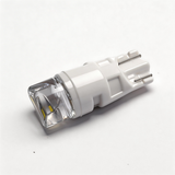T10 Ceramics Interior Exterior Bright LED Bulb Light 168 175 194 2825 W5W Size Bulb （Transparent Wedge Combo Beam Lens）
