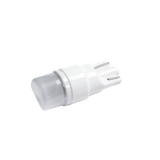 T10 Ceramic LED Neutral White Ultra Short 26mm Bulb For Vanity Mirror Sun Visor Light Car Interior Upgrade  (Smoked Wedge Combo Beam Lens)