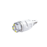T10 Ceramic LED Bulb 2825 192 Compatible, Non-Polarity Plug and Play 5000K Natural White for Dashboard Gauge Cluster（ Six-sided lateral lens with a circular top）