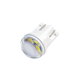 T10 LED Bulb Ceramic Base W5W 194 168 6500K White 12V Car Light Bulb for Interior Map Door Courtesy Side Marker Trunk Light  (Transparent Spot beam lens)