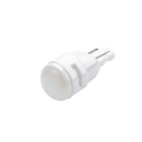 T10 LED Bulb W5W 194 168 Ceramic Heatsink 6500K White 12V Auto Interior Light for Dome Map Door License Plate Side Marker Lamp  (Smoked Spot beam lens)